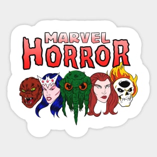 Horror comics Sticker